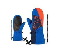 Ziener Lavalino Z Moufles de Ski pour Enfant en Laine imperméable Extra Chaude Bleu Cobalt Bleu Marine foncé 5,5