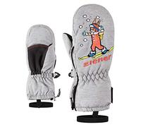 Ziener Le Gants de Ski Mixte Enfants Taille Unique Corail/chiné Clair