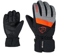 Ziener Leif Gants de Ski, Unisexe, pour Enfants, Dark Melange.Black, 4