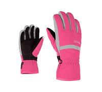 Ziener LEJANO AS Gants de Ski/Sports d'hiver pour Enfant, imperméables et Respirants, Rose Pop, 5