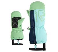 Ziener Leon-Z Moufles de Ski/Sports d'hiver pour Enfant | Coupe-Vent, déperlant, Longue Fermeture éclair, Lagoon Radiant, 3,5