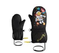 Ziener LEPRINT-Z Moufles de Ski pour Enfant en Bas âge - Imperméables - Motif Amusant - Noir - 1
