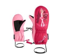 Ziener LEPRINT-Z Moufles de Ski/Sports d'hiver pour Enfant | Imperméables, Motif Amusant, Rose Pop, 2