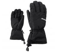 Ziener Lett AS Glove Junior Gants de Ski/Sports d'hiver pour Enfant | Imperméables, Respirants, Noirs (Noir) 6,5