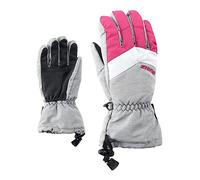 Ziener Lett AS Glove Junior Gants de Ski/Sports d'hiver pour Enfant | Imperméables, Respirants, Gris (mélange Clair), 6.5