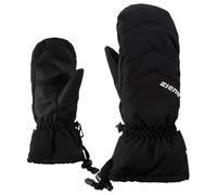 Ziener Lettero As(r) Middle Glove Junior Gants de Ski/Sports d'hiver | Imperméables, Respirants Enfants, Noir (Black), 4
