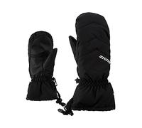 Ziener Lettero Moufles de Ski pour Enfant - Imperméables et Respirantes - Noir - Taille 6,5