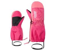 Ziener Levi-Z Moufles de Ski pour Tout-Petits | Imperméables, Poignets Longs, Fermeture éclair Longue, tie Dye Rose Pop 1