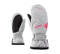 Ziener Lia GTX Mitten Gants de Ski pour Fille XL Light Melange