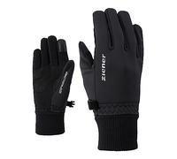 Ziener Lidealist WS Junior Gants Multisports pour garçon Gants d'extérieur Coupe-Vent Respirants Noir Taille 3