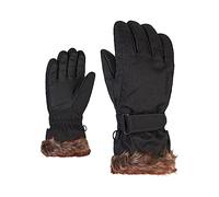 Ziener Lim Girls Glove Gants Ski Junior 6 Black-Stru