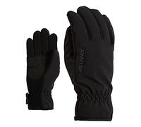 Ziener LIMPORT Gants Fonctionnels/d'extérieur pour Enfant | Coupe-Vent et Respirants, Noirs, 4,5