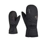 Ziener LORIANO Moufles de Ski/Sports d'hiver pour Enfant, imperméables et Respirantes, Noires, 7,5