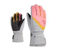 Ziener LORIKO Gants de Ski pour Enfants - Imperméables, Respirants, Rose Vanille, 6,5