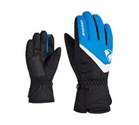 Ziener Loriko Gants de Ski/Sports d'hiver pour Enfant - Imperméables et Respirants - Bleu Persan - 6