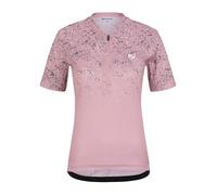 Ziener Maillot de Cyclisme NALADIA pour Femme - VTT - Vélo de Route - Respirant - Séchage Rapide - Élastique - Manches Courtes - Rose Mauve - 40