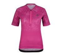 Ziener Maillot de Cyclisme NALADIA pour Femme - VTT - Vélo de Route - Respirant - Séchage Rapide - Élastique - Manches Courtes - Prune légère - 44