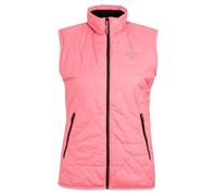Ziener Nalia-z Primaloft Gilet de Ski Hybride Softshell Coupe-Vent et imperméable, Sorbet Fraise, 38 Femmes