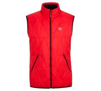 Ziener Nario-z Gilet Softshell Hybride pour Ski | Primaloft-Coupe-Vent et imperméable, Rouge, 50 Hommes
