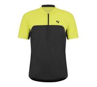 Ziener NARIUS Maillot de Cyclisme pour Homme - VTT - Vélo de Route - Respirant - Séchage Rapide - Élastique - Manches Courtes - Noir - 46