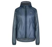 Ziener Natina Veste de Pluie-Vélo-VTT-Extérieur-Imperméable, Respirant, Super léger, Bleu Marine Clair, Taille 38 Femmes