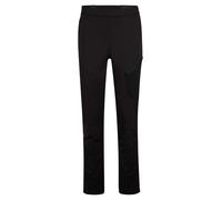 Ziener NEBIL-Z Softshell Pantalon Actif pour Homme | Avant Coupe-Vent, Dos élastique, Noir, 46