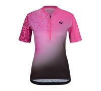 Ziener Nelenia Maillot de Cyclisme/Maillot de Cyclisme pour Femme - VTT | vélo de Route - Respirant, séchage Rapide, élastique, Manches Courtes, Magenta, 46