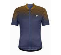 Ziener Nelette Maillot de Cyclisme pour Homme - VTT | Vélo de Route - Respirant, séchage Rapide, élastique, Manches Courtes, Bleu Marine, 54