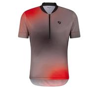 Ziener NEMIC Maillot de Cyclisme pour Homme - VTT | Vélo de Route - Respirant, séchage Rapide, élastique, Manches Courtes, Noir, Rouge, 60