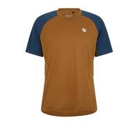 Ziener NEMUEL T-Shirt Fonctionnel pour Homme - Cyclisme | Extérieur | Fitness | Sport - Respirant - Séchage Rapide - Manches Courtes - Bois - 50
