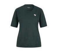 Ziener NESMERALDA T-Shirt Fonctionnel pour Femme - Cyclisme | Extérieur | Fitness | Sport - Respirant, séchage Rapide, Manches Courtes, Dark Jungle, 46