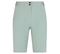 Ziener Nilsa X-Function Short de Cyclisme pour Femme avec Short intérieur, pour VTT, extérieur, Loisirs, Respirant, séchage Rapide, rembourré, Vert givré, Taille 38