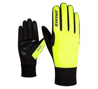Ziener SMU 18-GWS 414 Gants de Cyclisme pour Adulte Jaune Poison 9 (L)