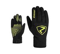 Ziener SMU 22-GTX Inf 274 Touch Gants de Cyclisme Langfinger | Gore-Tex Infinium, rembourrés, Respirants, Jaune Poison, 11 Mixte