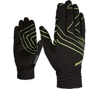 Ziener Ugo GTX Inf Gants de Ski de Fond et de Crosscountry imperméable Coupe-Vent Respirant M Noir/Citron Vert