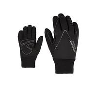 Ziener Unico Junior Gants de Ski de Fond/Nordique/Crosscountry | Coupe-Vent, Respirant, Softshell Noir, S