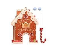 Ziennhu Candy Cane Jeu de Golf Gingerbread - Jeu de Mini Terrain de Noël en 3D 2026 | Maison Gourmande Club Intérieur Activité d'hiver Fun Familial Fête Créative Amusant Décoratif