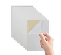 Ziennhu Feutre Auto-Adhésif A4 - Fibre Velours Douce | Feuilles Collantes Multi-Couleurs | Tapis Comptoir Présentoir Déco Bureau Atelier DIY Passe-Temps Manuel