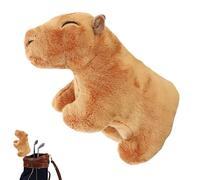 Ziennhu Housses de Club de Golf en Forme d'animaux, Housses de Club de Golf Capybara | Couvre-Chef drôle de conducteur Capybara,Couvre-Chef de conducteur pour Une Protection supplémentaire du