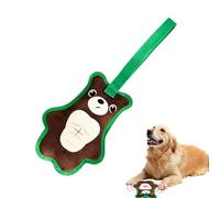 Ziennhu Jouets chirritants pour chiens - Jouet résistant pour le jeu de la corde - Anneau de dentition pour dressage et stimulation de l'ennui