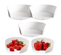 Ziennhu Lot de 5 bols pour préparer les repas, planche à découper avec plateau et récipients pour la préparation des repas, 5 pièces pour le stockage de plats et accessoires de cuisine