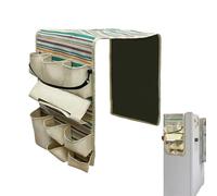 Ziennhu Organiseur sur mini avec 14 poches | Poche latérale pour cuisine - Organisateur non coulissant pour cuisine, maison, appartement, étude, salle de travail