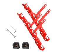 Ziennhu Outil d'alignement des Roues Allaire précis Arecs Plaques de Service Équilibrage de précision et Outils de Suivi - de Coupe 12 Pouces Double échelle | Slip Placing Mechanic Garag