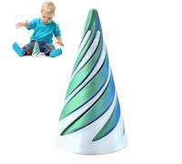 Ziennhu Pyramide Fidget Sculpture, Jouet en, cône de Passage, modèle d'illusion drôle, Jouet Anti-Stress pour Les Amateurs d'art, Les Amateurs de Sciences familiales