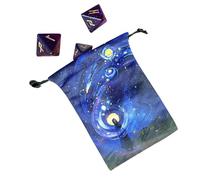 Ziennhu Sac de Tarot avec Sac de Trains de Cordon pour Cartes de Tarot | de Rangement Spirituel léger Mits Trate Band | Oracle Tasches - Cartes Magic Fortune Tell