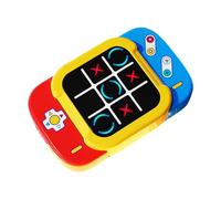 Ziennhu Tic-Toe - Console électronique éducative pour - Famille Super Interactive - Jeu de société Puzzle Voyage Compact