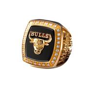 ZIERVIA Bague de Championnat Chicago Michael Jordan - Bulls 7 Variantes (Collection 1991/1992/1993/1996/1997/1998 et 6 Ans), Ornement de Collection périphérique Sportif(1991,11#)