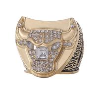 ZIERVIA Bague de Championnat Chicago Michael Jordan - Bulls 7 Variantes (Collection 1991/1992/1993/1996/1997/1998 et 6 Ans), Ornement de Collection périphérique Sportif(1997,12#)