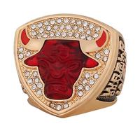 ZIERVIA Bague de Championnat Chicago Michael Jordan - Bulls 7 Variantes (Collection 1991/1992/1993/1996/1997/1998 et 6 Ans), Ornement de Collection périphérique Sportif(1993,10#)