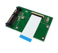 ZIF/LIF CE adaptateur de disque dur SSD 1.8 pouces, convertisseur SATA à 7 + 15 22 broches Nipseyteko